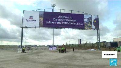 Nigeria opens Africa's biggest oil refinery in drive to self-sufficiency - france24.com - France - Nigeria