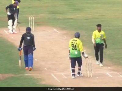 Watch: Comic Error Sees Batter Survive Sure-shot Run Out As Wicketkeeper Forgets To Remove Bails