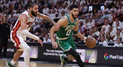 Jayson Tatum - Jaylen Brown - Marcus Smart - Megan Briggs - Celtics stave off elimination with Game 4 victory over Heat in Eastern Conference Finals - foxnews.com - Usa -  Boston - Florida - county Miami