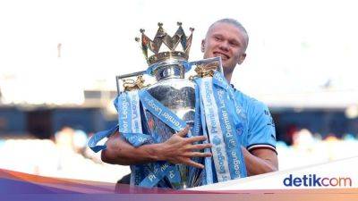Erling Haaland - Haaland Lega Banget Man City Salip Arsenal di Saat-saat Terakhir - sport.detik.com - Manchester -  Man