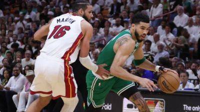Jayson Tatum - Three takeaways from peak Celtics showing up, beating Heat in Game 4 - nbcsports.com -  Boston - county Miami