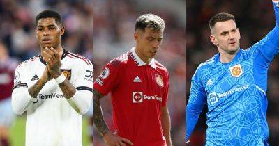 Rashford, Martinez, Heaton - Manchester United injury latest and expected return dates