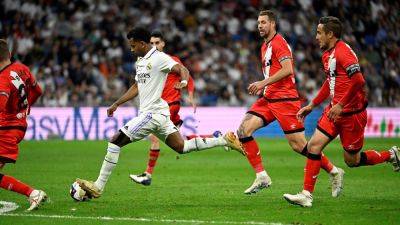 Real Madrid 2-1 Rayo Vallecano - Rodrygo nets late winner as Los Blancos stand with Vinicius after racist abuse