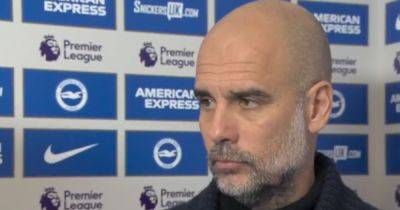 Pep Guardiola shares worrying injury news on four Man City players ahead of Manchester United FA Cup final