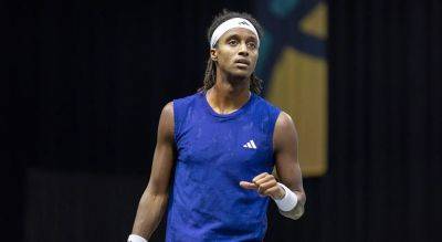 Mikael Ymer - Mikael Ymer breaks racket, umpire's chair in tennis match tirade at Lyon Open - foxnews.com - Sweden - France - Netherlands