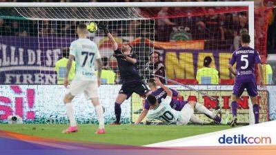 Final Coppa Italia: Inter Juara Usai Tumbangkan Fiorentina 2-1