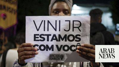 Four detained for alleged hate crime against Vinicius freed on bail