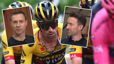 Giro d'Italia 2023: 'I have to disagree' - Eurosport stars clash on Primoz Roglic's chances of winning GC