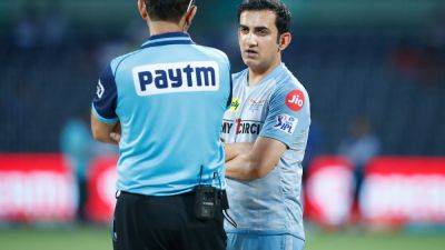 Nicholas Pooran - Rohit Sharma - Gautam Gambhir - Lucknow Super - "Down But Not Defeated": Gautam Gambhir's Trademark Message After LSG's Defeat In IPL 2023 - sports.ndtv.com - India -  Ahmedabad -  Chennai