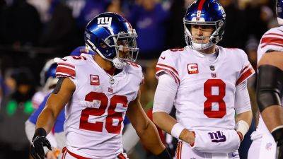 Saquon Barkley - Daniel Jones - Daniel Jones on Giants' contract talks with Saquon Barkley: 'Hope they can get something done’ - foxnews.com - New York -  New York - county Eagle