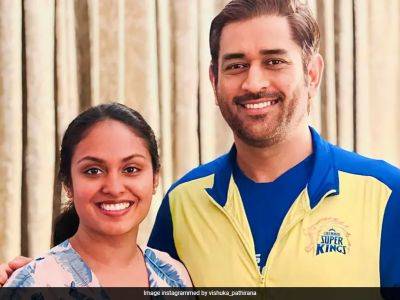 After MS Dhoni Meets Matheesha Pathirana's Family, CSK Star's Sister's Post For Thala Goes Viral - sports.ndtv.com - India - Sri Lanka -  Chennai
