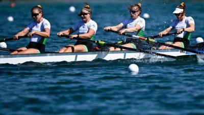 European rowing championships: Women's Four book passage to final