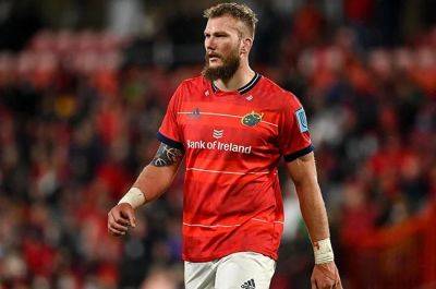 Fit-again RG Snyman named on Munster's bench for URC final against Stormers