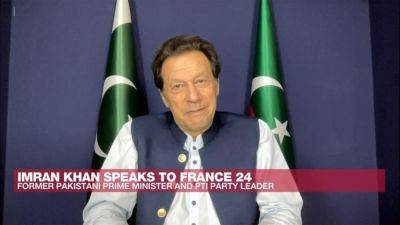'I am isolated because all my top leadership was arrested': Pakistan's Imran Khan - france24.com - France -  Berlin - Pakistan