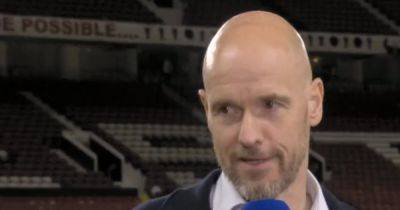 Erik ten Hag has already explained how Manchester United could replace Antony vs Man City