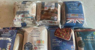 'We tasted sausages from every supermarket - this 43p one won by a mile' - manchestereveningnews.co.uk - Manchester