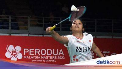 Hasil Malaysia Masters 2023: Gregoria Mariska Tunjung ke Final!