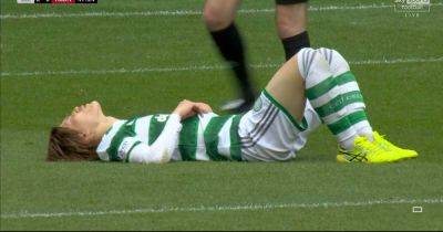 Kyogo in major Celtic injury sweat as star striker limps off in agony ahead of Scottish Cup Final