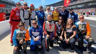 Scott Dixon - Marcus Ericsson - Annual race day photo tells the growing story of women having impact on Indy 500 results - nbcsports.com -  Indianapolis