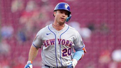 Dylan Buell - Pete Alonso - Mets' Pete Alonso says he hit a home run because he desperately had to use the bathroom - foxnews.com - Usa - New York -  New York -  Cincinnati - county Park