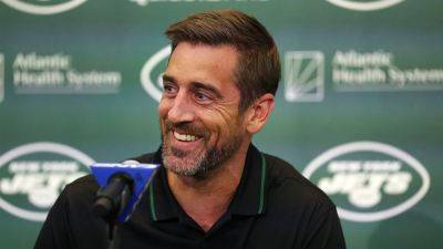 Aaron Rodgers spotted at Taylor Swift concert at MetLife Stadium, home of his new Jets