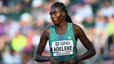 Adeleke smashes Irish 400m record yet again in Austin - rte.ie - Florida - Ireland -  Austin