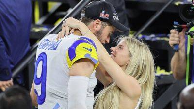 Kelly Stafford, wife of Rams star Matthew Stafford, recalls wedding day headaches