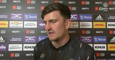 Harry Maguire gives honest response when asked about his Manchester United future
