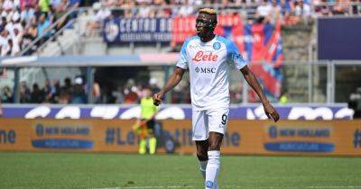 Napoli manager makes admission on Victor Osimhen future amid Manchester United links
