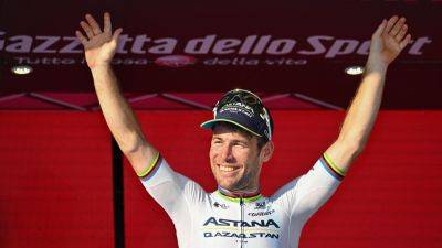Mark Cavendish praise for Geraint Thomas after 'bucket-list sprint' win at Giro d'Italia in Rome