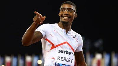 Marcell Jacobs - Fred Kerley - Jakob Ingebrigtsen - Fred Kerley wins 100m at Rabat Diamond League in early showdown - nbcsports.com - Italy - Usa - Norway - Morocco -  Budapest - Jamaica - county Florence - Kenya