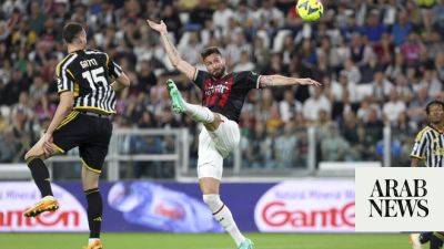 Giroud seals win at Juventus and Champions League spot for Milan