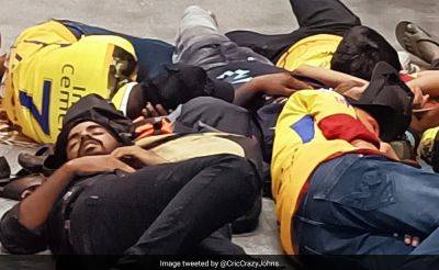 Gujarat Titans - Video: CSK Fans Sleep At Railway Station After Rain Pushed IPL 2023 Final To Reserve Day - sports.ndtv.com - India -  Ahmedabad -  Chennai