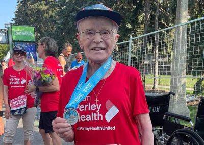 WATCH | The fastest 96-year-old woman in the world: Ottawa woman breaks 5K race record