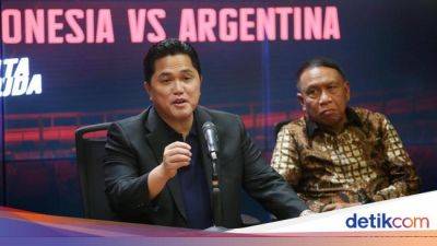 PSSI Tak Mau Rugi Gelar Laga Timnas Indonesia Vs Argentina