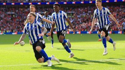 Last gasp play-off final winner sends Sheffield Wednesday flying back to Championship