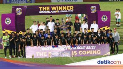 Tangerang Junior League 2023 Sukses, Anggota Exco PSSI Beri Apresiasi - sport.detik.com