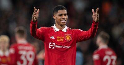 Marcus Rashford scoops two prizes at Manchester United's end of season awards