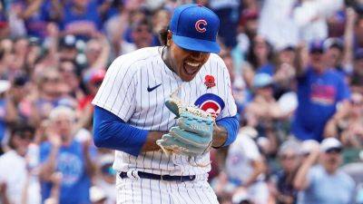 Randy Arozarena - Cubs' Marcus Stroman throws complete-game one-hitter vs. Rays - ESPN - espn.com -  Chicago - county Bay