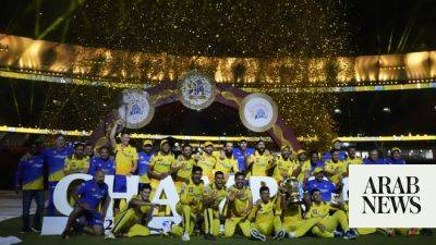 Chennai win Indian Premier League in stunning finish against Gujarat