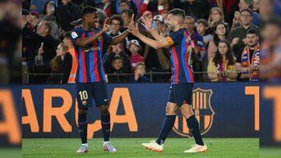 Late Jordi Alba Strike Takes Barcelona To Brink Of Title, Real Madrid Slip Up