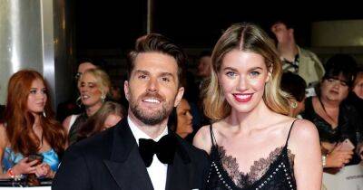 Masked Singer host Joel Dommett reveals wife Hannah is pregnant with their first baby as she makes joke