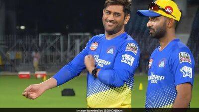 Singh Dhoni - "You've Decided It's My Last...": MS Dhoni's Epic Response On IPL 'Swansong' - sports.ndtv.com - India -  Kolkata -  Chennai -  Jaipur