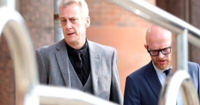 Actor Stephen Tompkinson arrives at court for start of GBH trial