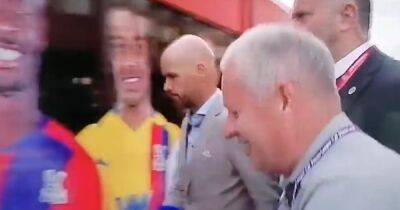 Manchester United manager Erik ten Hag's awkward exchange with reporter has been proven wrong