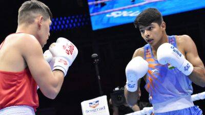 World Boxing C'ships: Nishant Dev Enters Pre-Quarters With Statement Victory - sports.ndtv.com -  Doha - India - Thailand - Ecuador - South Korea - Azerbaijan - county Lee - county Young -  Tashkent - Tajikistan