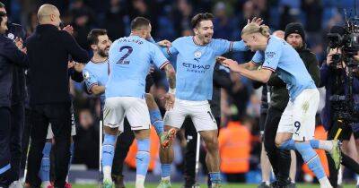 Jack Grealish - Nathan Ake - Danny Ings - Phil Foden - Man City striker Erling Haaland given guard of honour after breaking Premier League goalscoring record vs West Ham - manchestereveningnews.co.uk - Manchester - Norway -  Man
