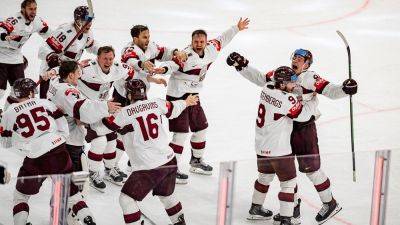 Latvia declares national holiday after beating USA for bronze medal in hockey World Championship
