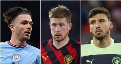Grealish, De Bruyne, Dias, Akanji - Man City injury round-up and return dates ahead of FA Cup final