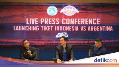 Siap-siap War! Tiket Indonesia vs Argentina Bisa Dibeli 5 Juni Lewat BRI
